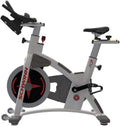 White Indoor Bike with Carbon Blue Belt Drive K575110