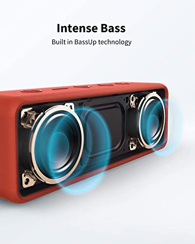 Portable Bluetooth Speaker with Stereo Sound, IPX7 Waterproof, 24-Hour Playtime R370