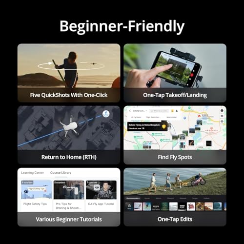 Camera Drone Quadcopter with RC-N1 Remote Controller, QHD Video, 10km Transmission, Under 249g, Return to Home, Automatic Pro Shots Bundle with Backpack + Accessories M37806