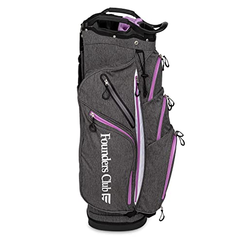 15 Way Full Length Divider Golf Push Cart Bag with Rain Cover X92508