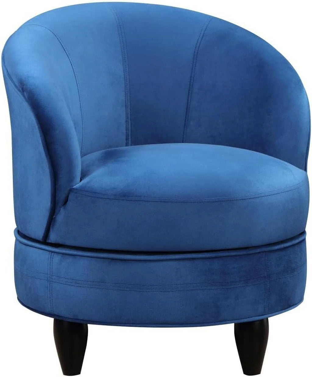 Blue Velvet Swivel Accent Chair H621