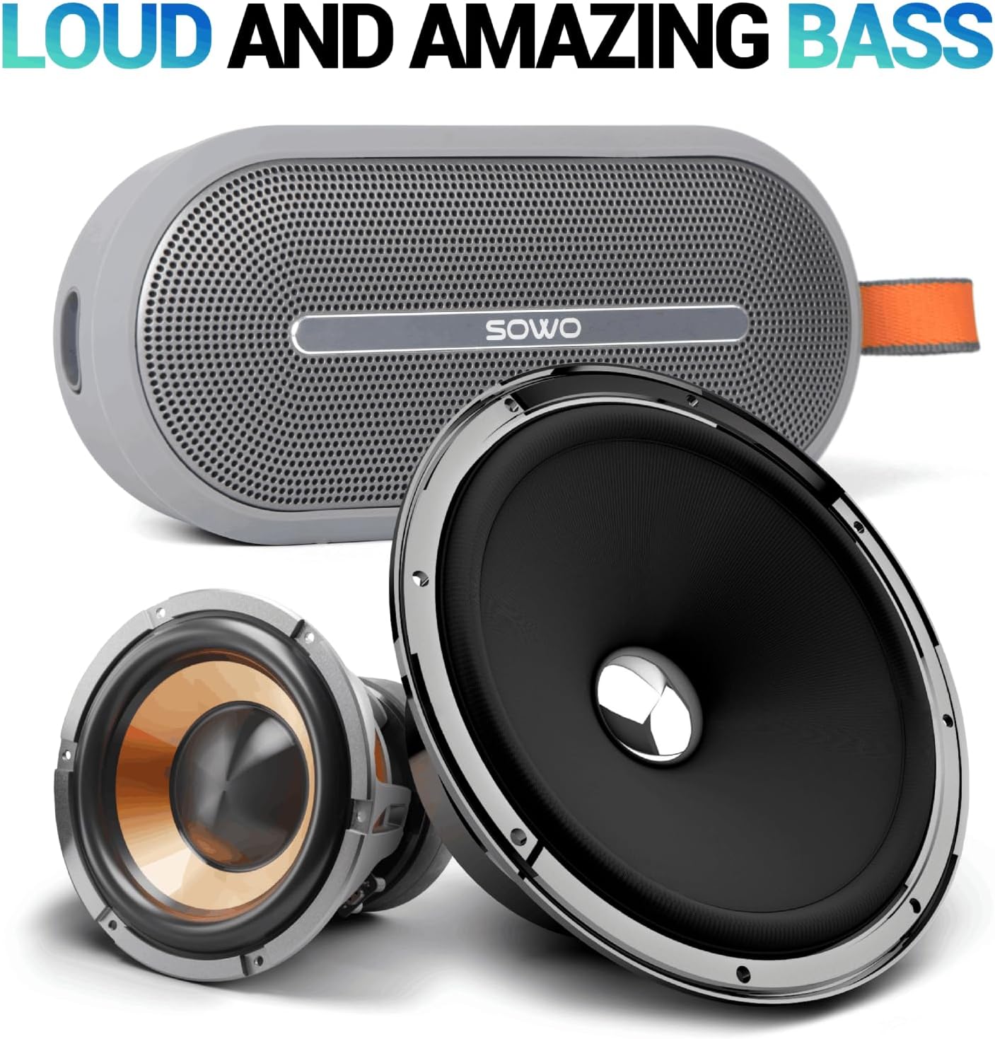 Portable Bluetooth Speaker IPX7 25W C204