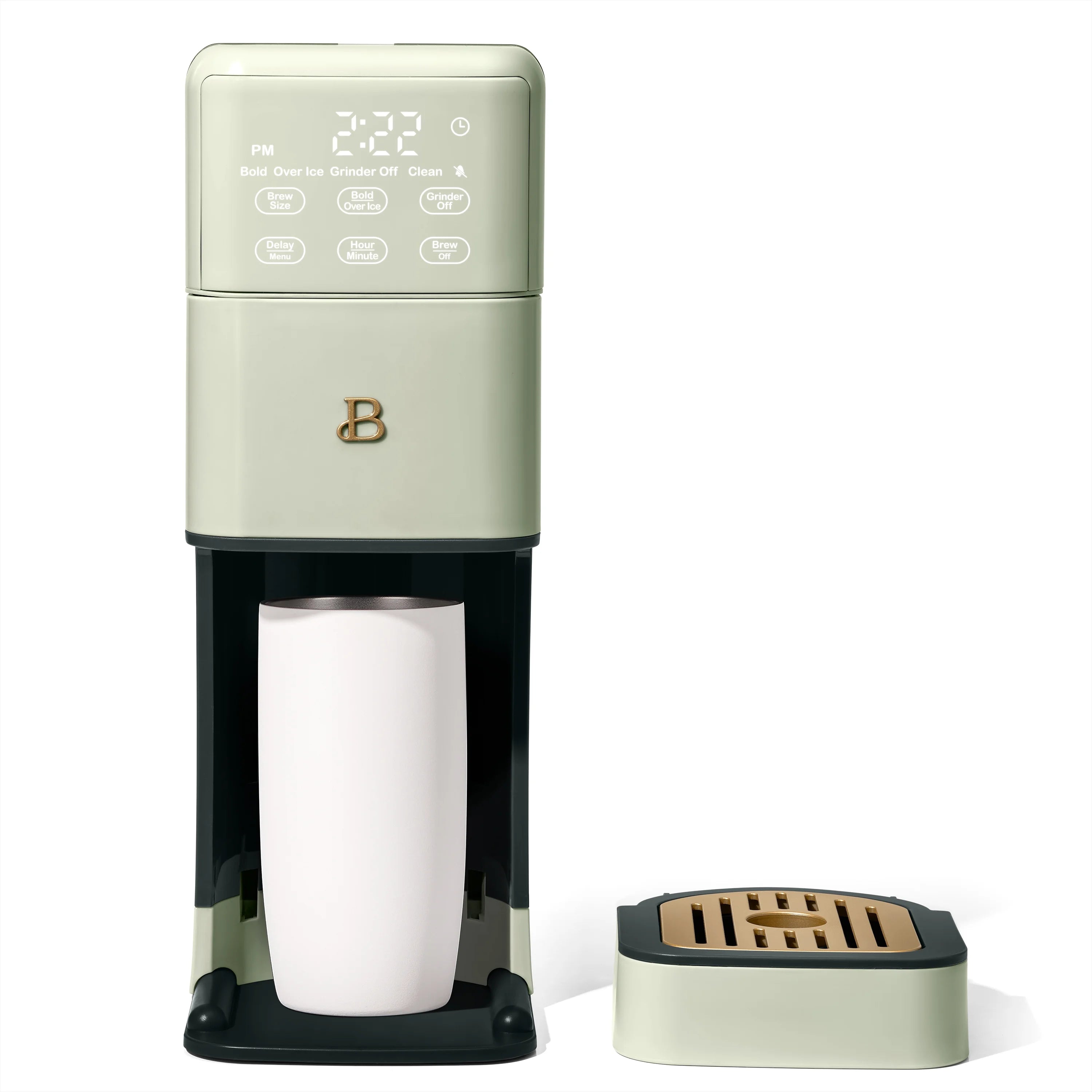 Sage Green Programmable Single Serve Coffee Maker B247
