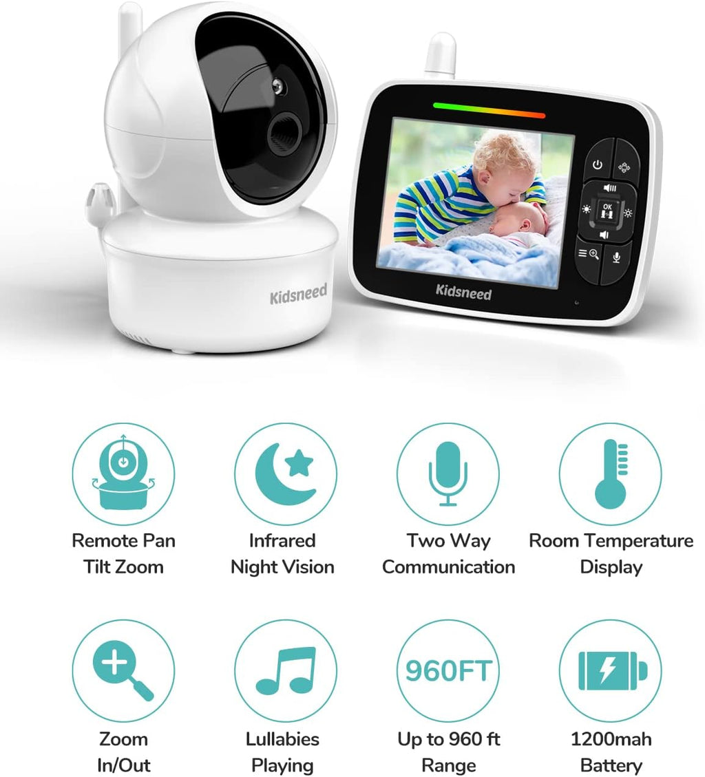 Video Baby Monitor with Camera and Audio C631836