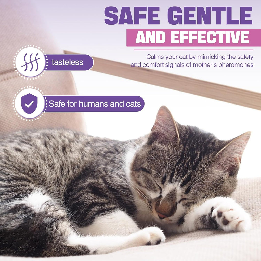 6 Pack Cat Pheromone Diffuser Refills 48ml D577341