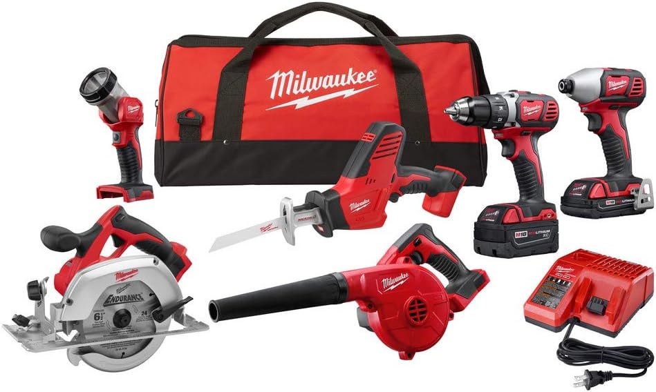 M18 Cordless 6-Tool Combo Kit C621984