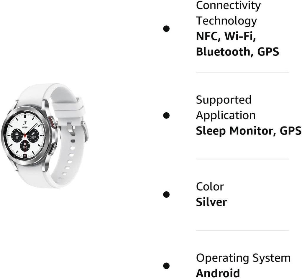 44mm Smartwatch Black Silver G881219