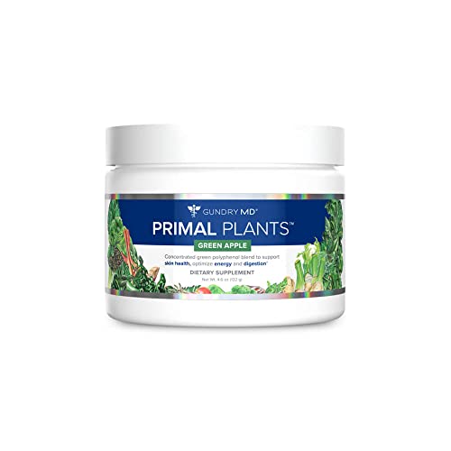 Polyphenol-Rich Greens Powder Superfood Supplement, Green Apple Flavor, 30 Servings R378080