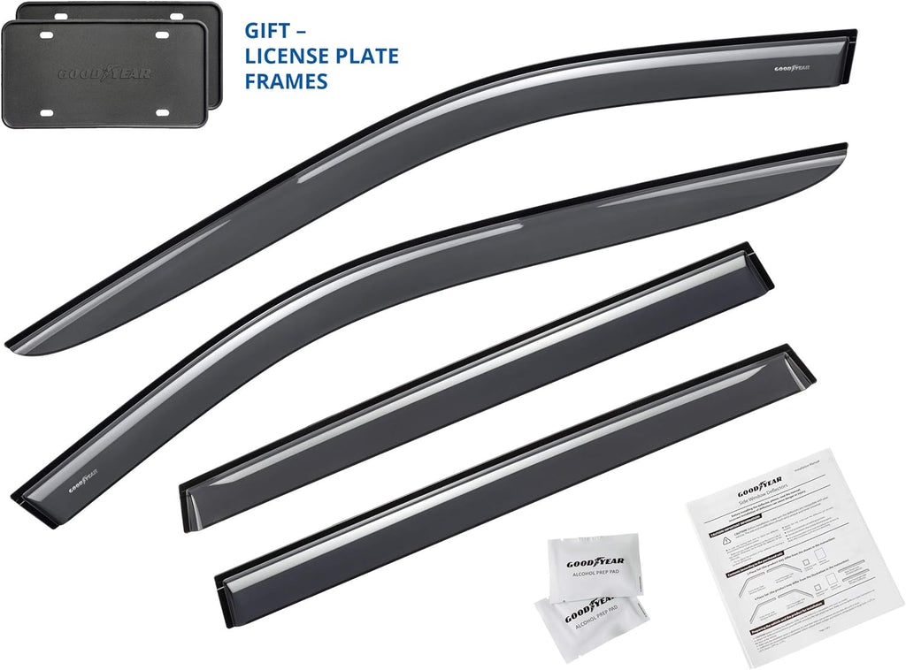 4 pcs Tape-on Rain Guards H773