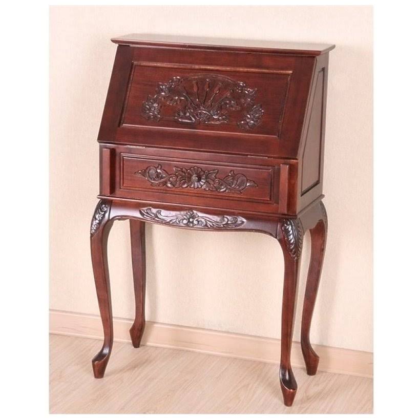Small Secretary Desk in Dual Walnut S61461