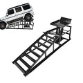 2 Pack Hydraulic Car Ramps 5T 10000lbs Low Profile (Black) D6876