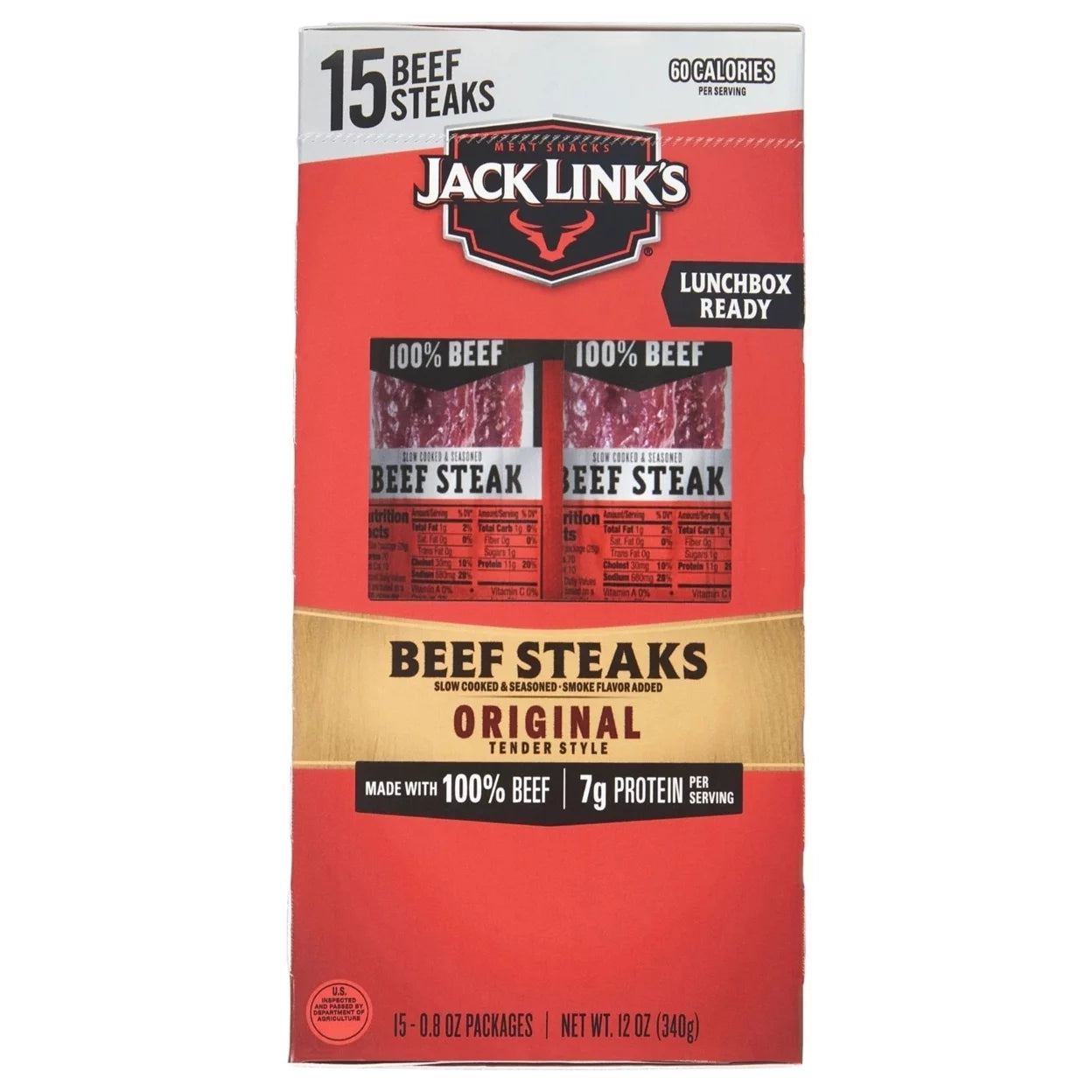 Beef Steak 0.8 Ounce 15 Count G9161