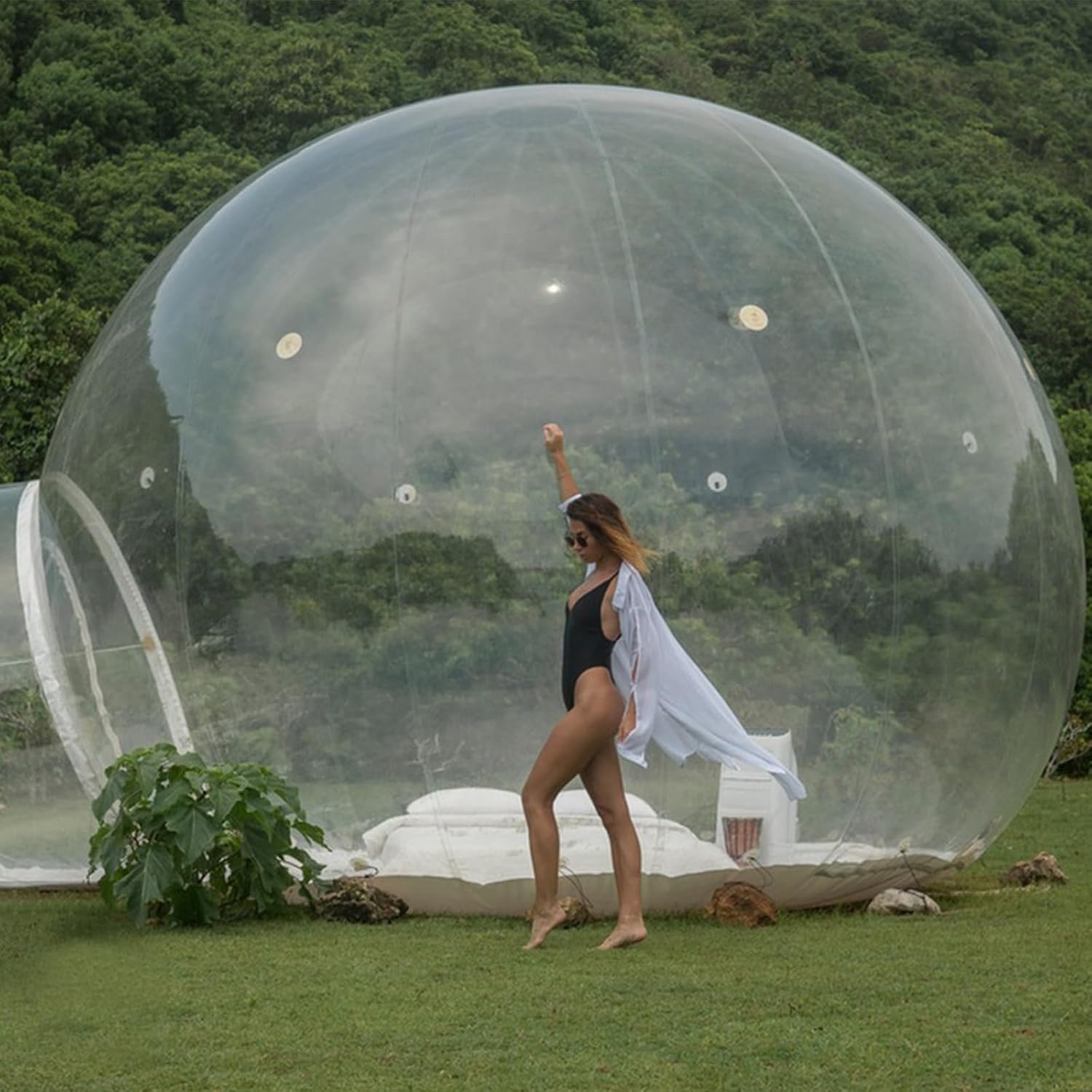 10FT PVC Inflatable Bubble Tent S7433