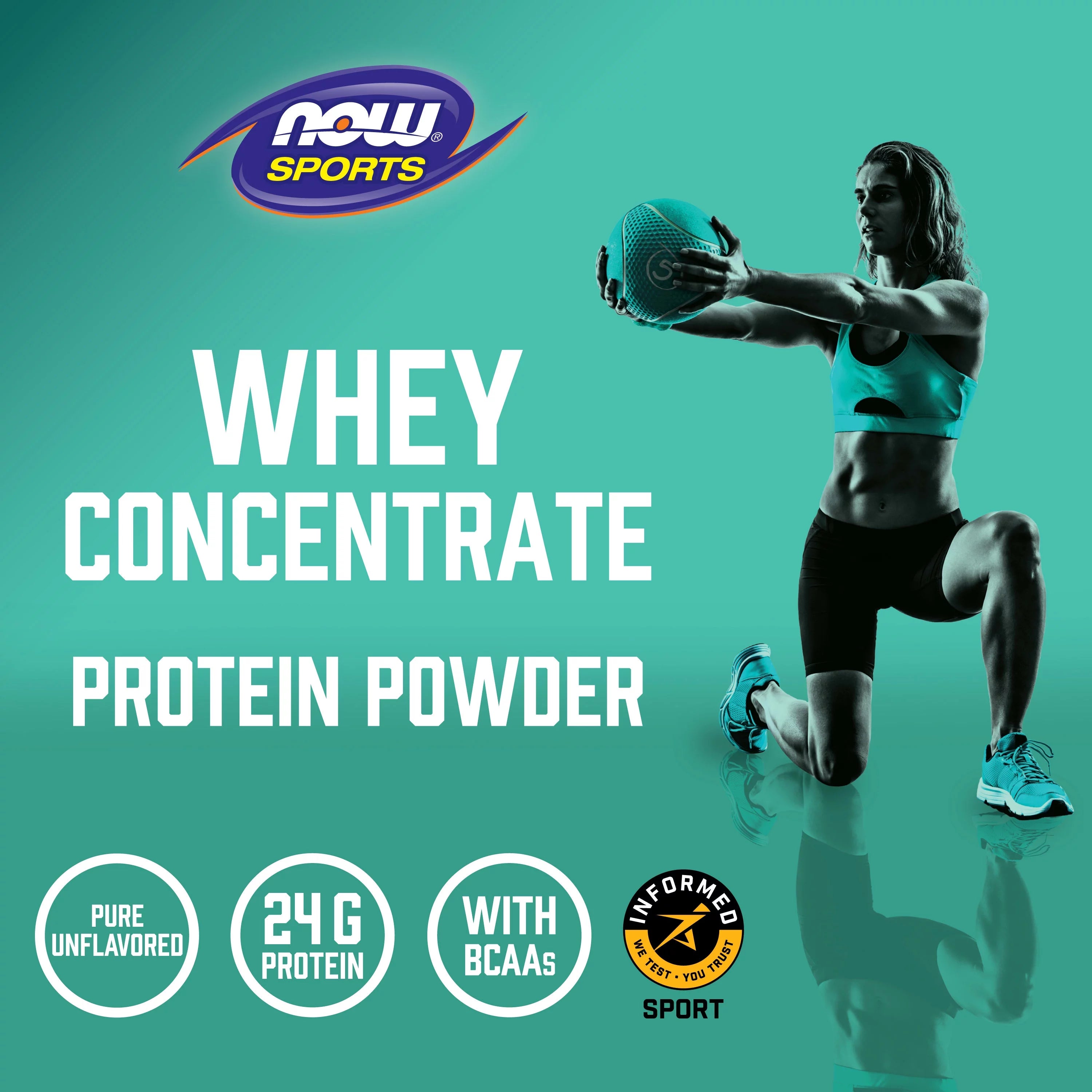 Unflavored Whey Protein Concentrate Powder, 5-Pound B1431