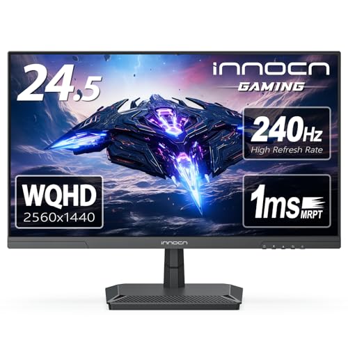45 Inch Ultrawide Curved Gaming Monitor, 5120 x 1440p, HDR400, Black D52841