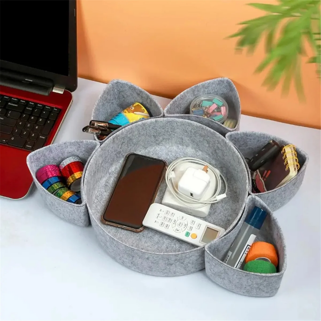 Gray Felt Drawer Organizer P4183