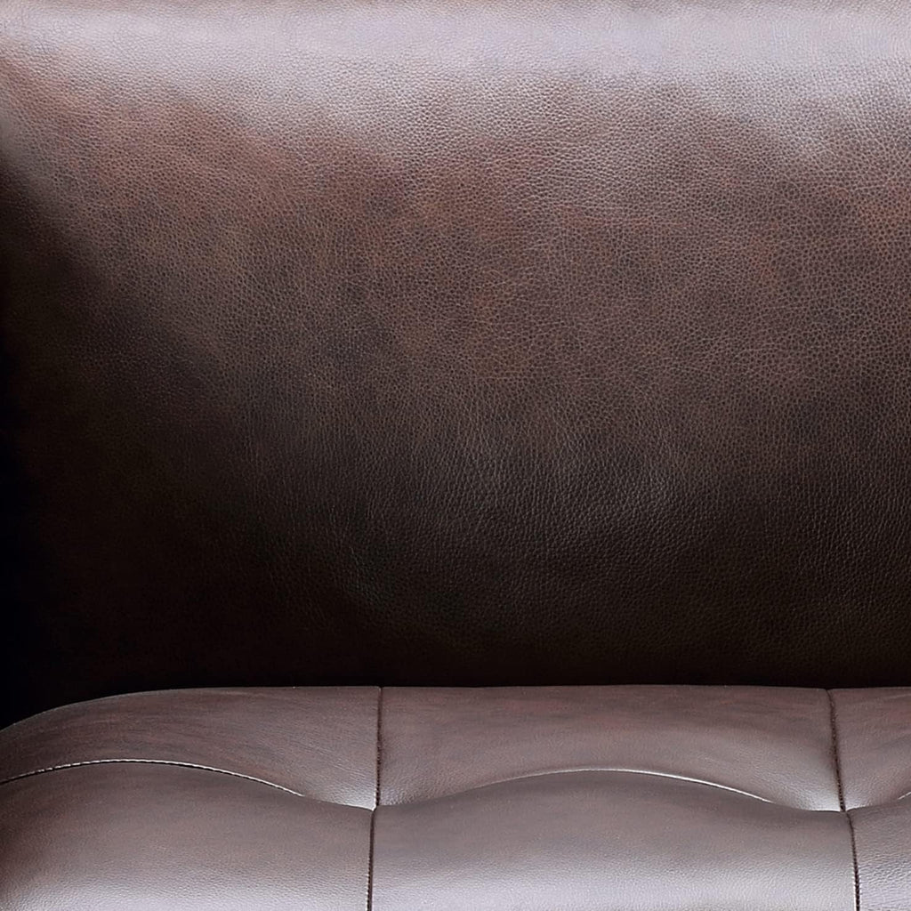 Brown Leather Sofa K6187