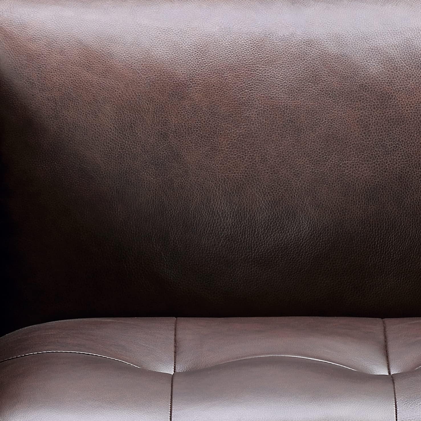 Brown Leather Sofa K6187