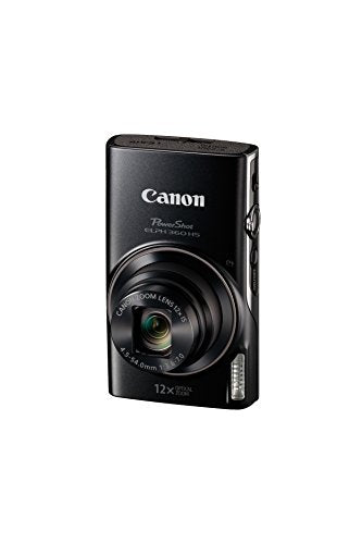 Black Digital Camera with 12x Optical Zoom and Image Stabilization Z919
