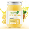 12 OZ Organic Sea Moss Gel Strawberry Banana Flavor I3685