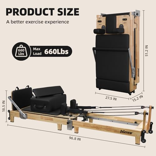 Oak Folding Pilates Reformer R399883