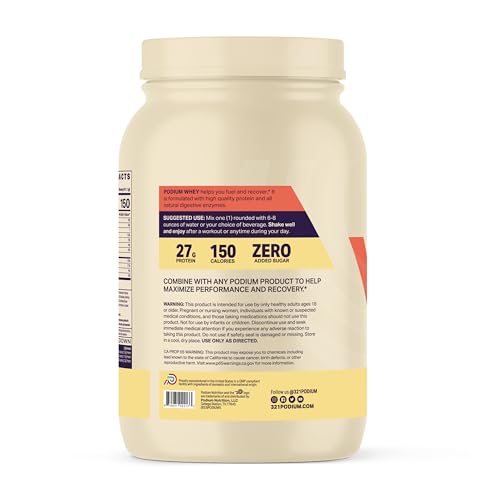 Vanilla Ice Cream Whey Protein Powder, 15 Servings A3552
